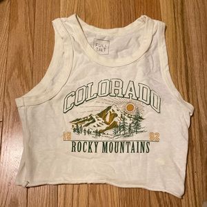 Cropped tank from Tillys